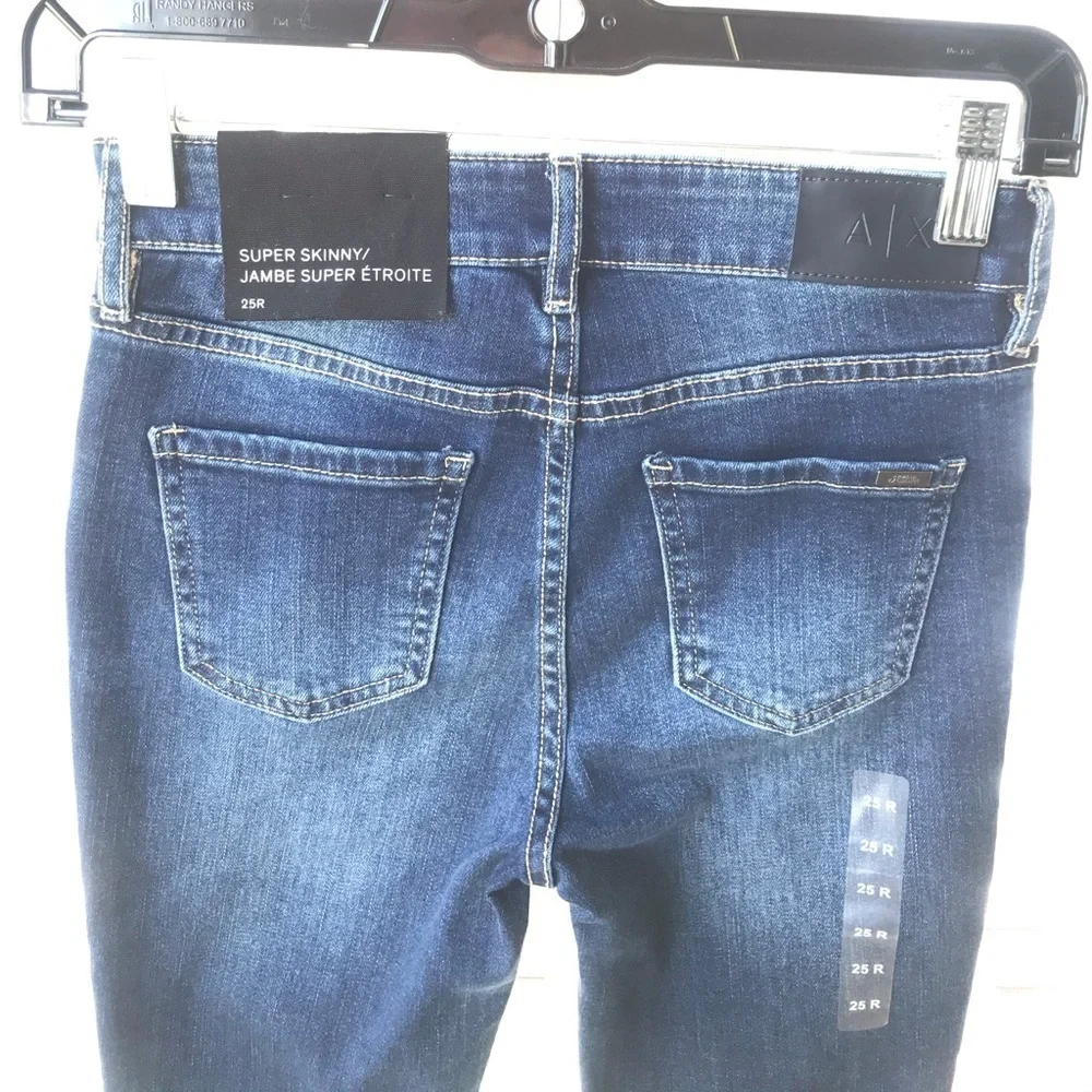 Armani Exchange Super Skinny J01 Jeans - Picture 5 of 10